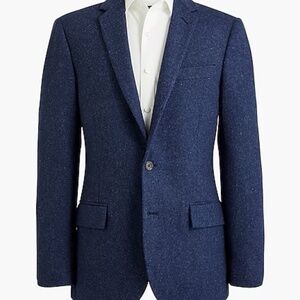 J.Crew Factory Thompson Suit Jacket in Tweed Wool - 38R